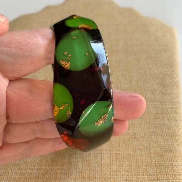 Very unique vintage bangle. - Picture 3 of 11